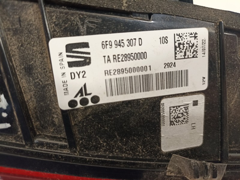 Recambio de piloto trasero izquierdo para seat arona xperience referencia OEM IAM 6F9945307D RE28950000 