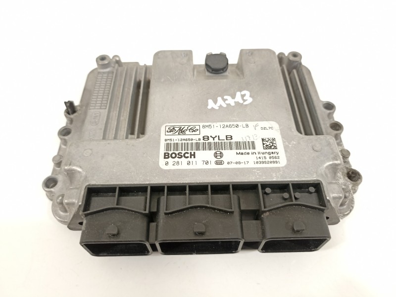 Recambio de centralita motor uce para ford focus berlina (cap) ambiente (d) referencia OEM IAM 8M5112A650LB 0281011701 