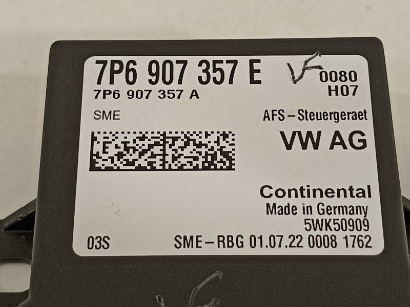 Recambio de centralita luces para seat arona xperience referencia OEM IAM 7P6907357E 7P6907357A 5WK50909