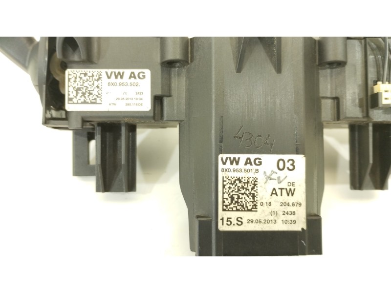 Recambio de mando intermitentes para audi a1 (8x) attraction referencia OEM IAM 8X0953501B 8X0953502 