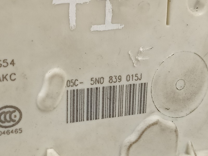 Recambio de cerradura puerta trasera izquierda para volkswagen cc (358) basis bluemotiontech referencia OEM IAM 5N0839015J  