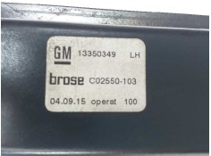 Recambio de elevalunas delantero izquierdo para opel adam glam ecoflex referencia OEM IAM 13350349 20951581 966435201 2