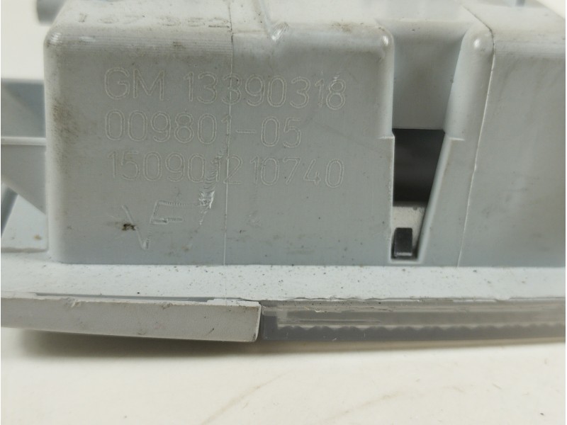 Recambio de luz interior para opel adam glam ecoflex referencia OEM IAM 13390318  