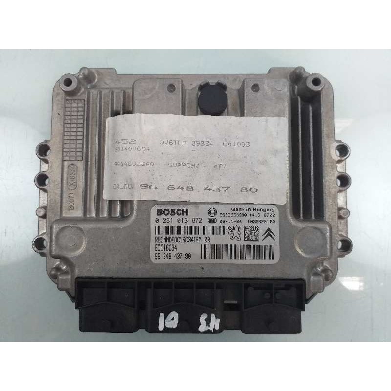 Recambio de centralita motor uce para peugeot 308 sport referencia OEM IAM 9664843780 0281013872 