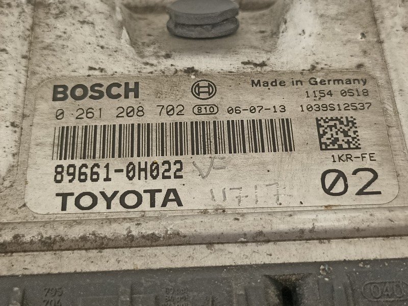 Recambio de centralita motor uce para toyota aygo (kgb/wnb) básico referencia OEM IAM 896610H022  