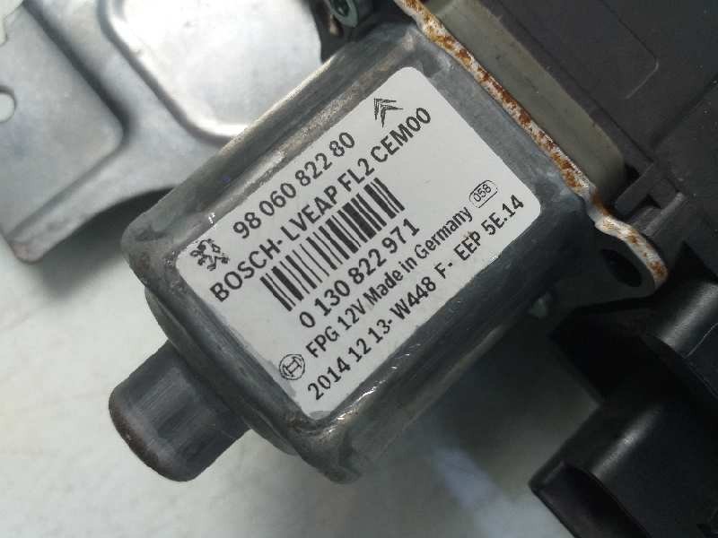 Recambio de elevalunas trasero izquierdo para peugeot 2008 (--.2013) allure referencia OEM IAM 9806082280 0130822971 9806088680