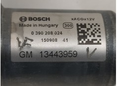 Recambio de motor limpia trasero para opel adam glam ecoflex referencia OEM IAM 13443959 0390208024  2