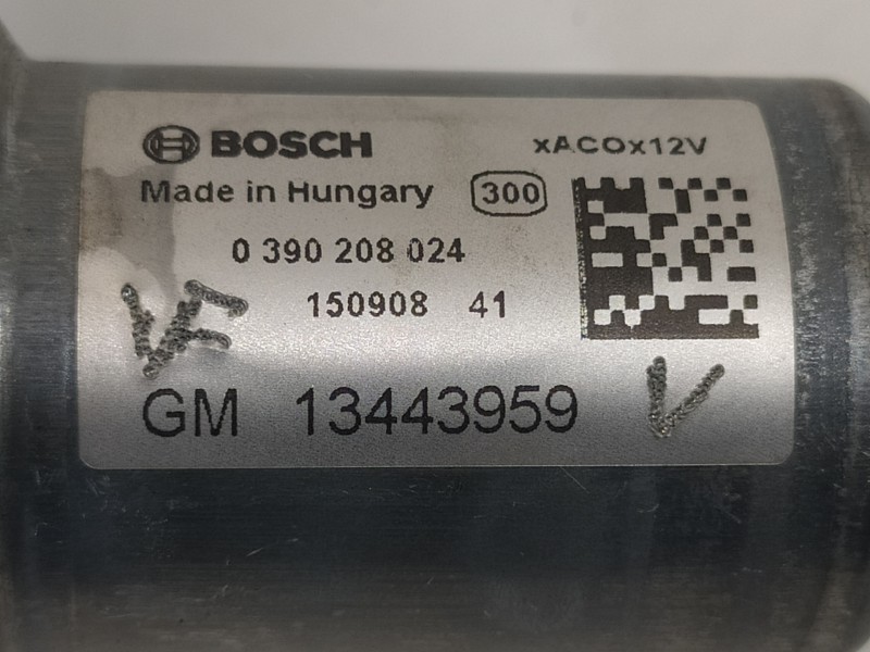 Recambio de motor limpia trasero para opel adam glam ecoflex referencia OEM IAM 13443959 0390208024 