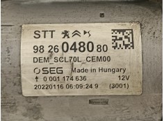 Recambio de motor arranque para citroën jumper kombi 30 l1h1 blue-hdi 140 referencia OEM IAM 9826048080 1638028580  2