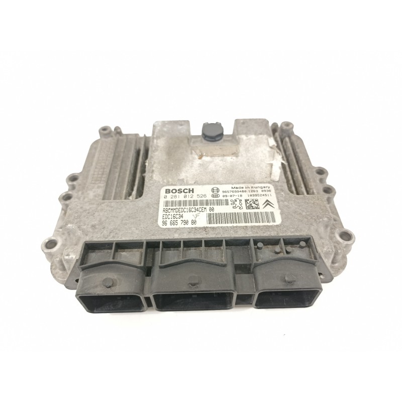 Recambio de centralita motor uce para peugeot 206+ básico referencia OEM IAM 9666579080 281012526 