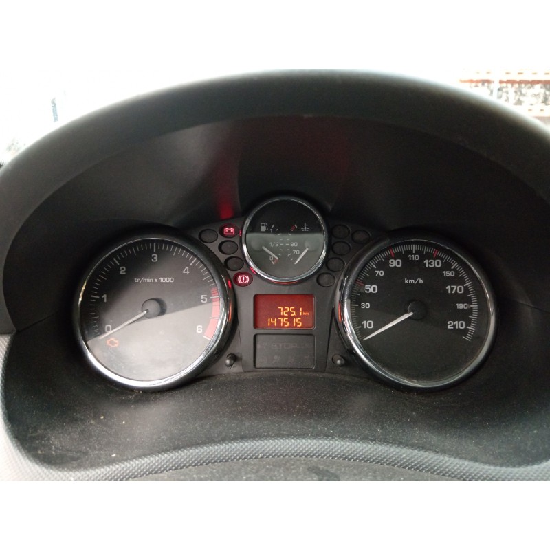 Recambio de cuadro instrumentos para peugeot 206+ básico referencia OEM IAM 9666637080  