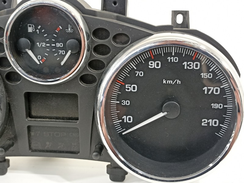 Recambio de cuadro instrumentos para peugeot 206+ básico referencia OEM IAM 9666637080  