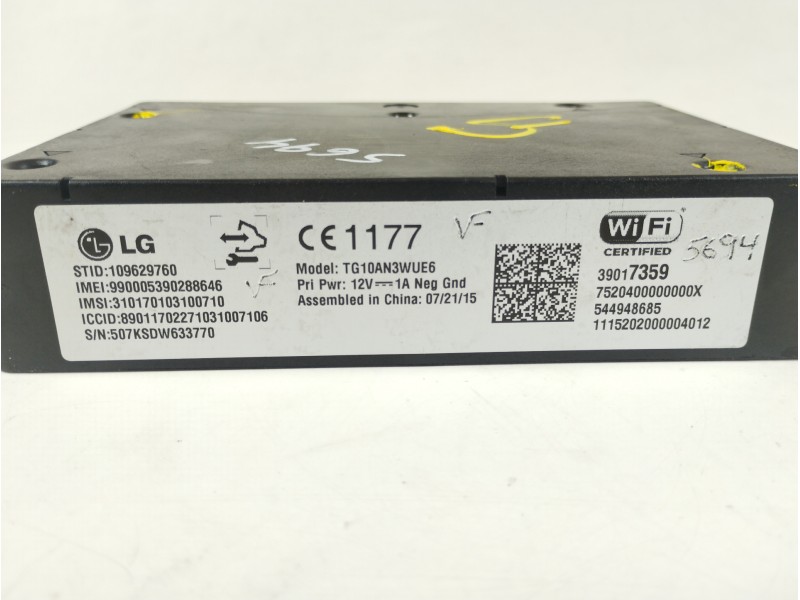 Recambio de modulo electronico para opel adam glam ecoflex referencia OEM IAM 9825393680 90173593 