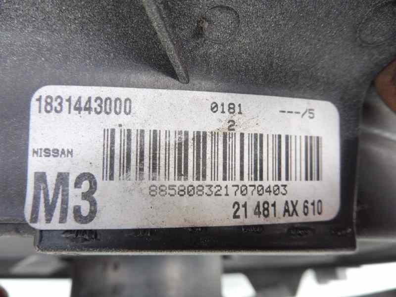 Recambio de electroventilador para nissan micra (k12e) acenta referencia OEM IAM 21481AX610 1831443000 