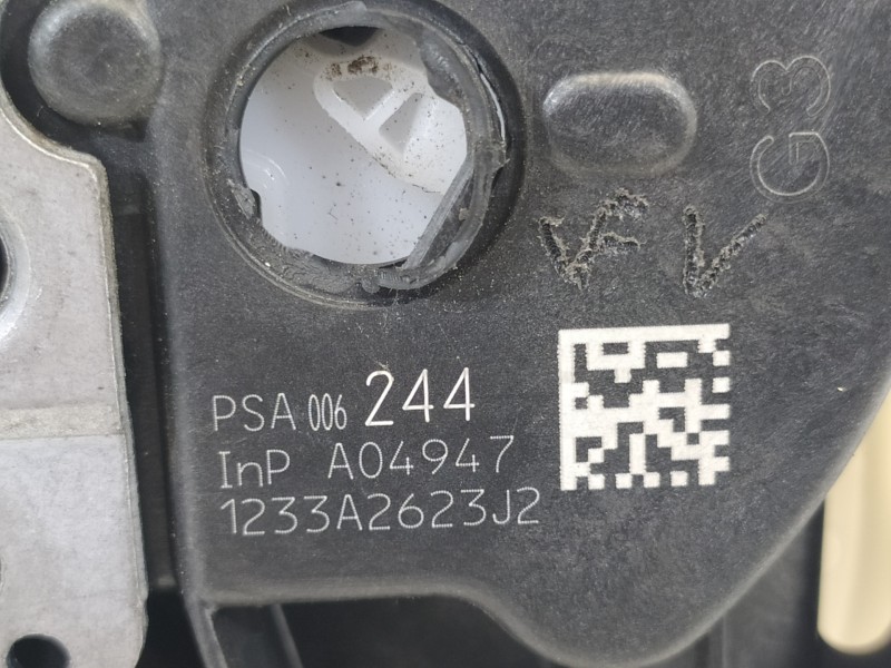 Recambio de cerradura puerta delantera izquierda para citroën c3 collection referencia OEM IAM 9800624480 006244 1233A2623J2