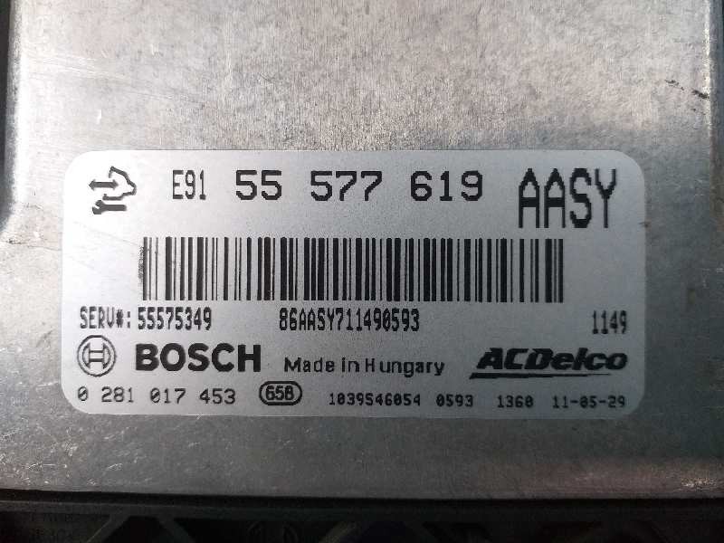 Recambio de centralita motor uce para opel insignia berlina cosmo referencia OEM IAM 55577619 0281017453 