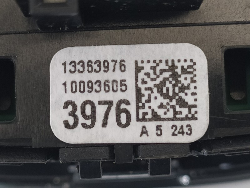 Recambio de warning para opel adam glam ecoflex referencia OEM IAM 13363976  