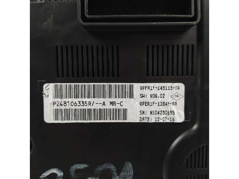 Recambio de cuadro instrumentos para renault megane iv berlina 5p bose-edition referencia OEM IAM 248106335R  