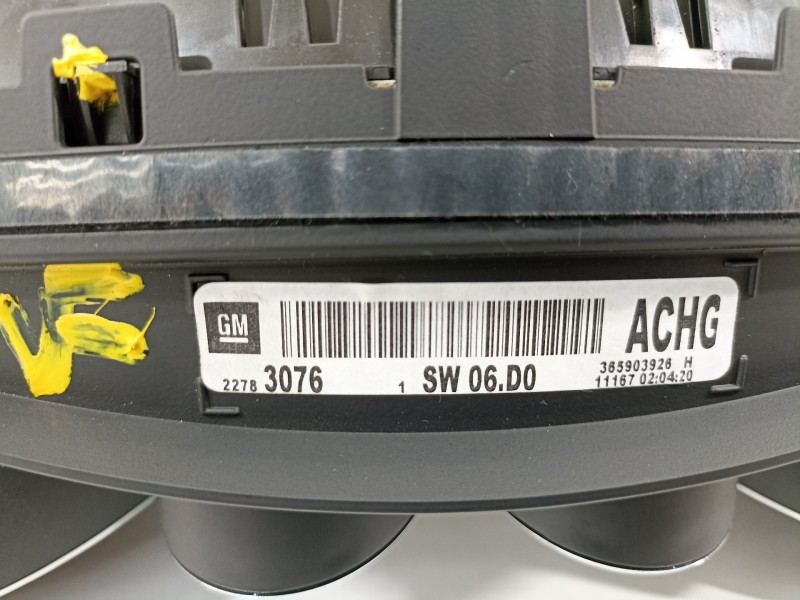 Recambio de cuadro instrumentos para opel insignia berlina cosmo referencia OEM IAM 22783076 365903926H 