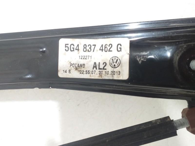 Recambio de elevalunas delantero derecho para volkswagen golf vii lim. gti ´´performance´´ bluemotion referencia OEM IAM 5G48374