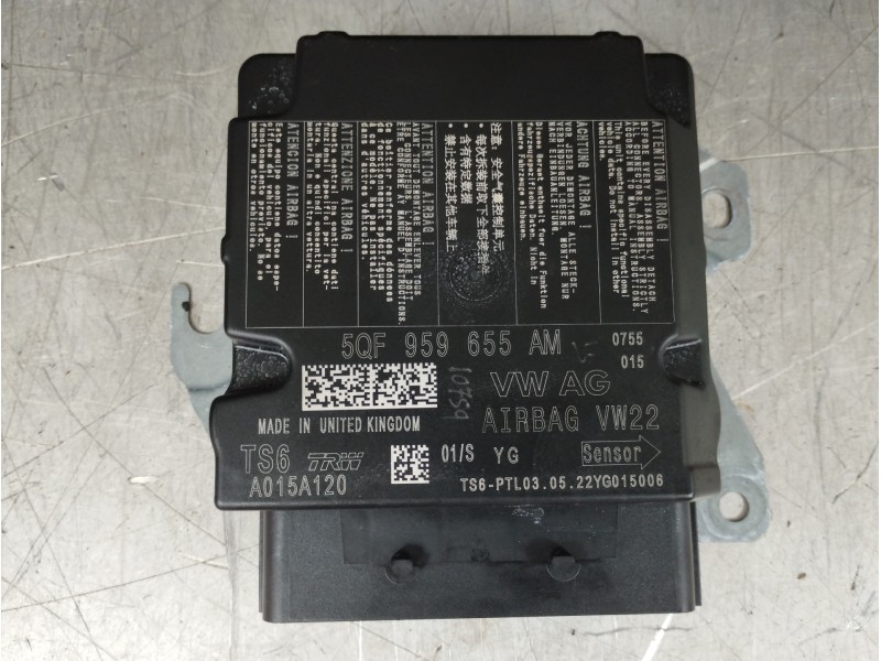 Recambio de kit airbag para seat arona xperience referencia OEM IAM 6F1857075 5QF959655 6F0880201