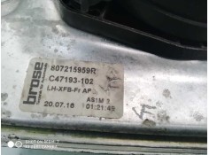 Recambio de elevalunas delantero izquierdo para renault megane iv berlina 5p bose-edition referencia OEM IAM 807215959R   2