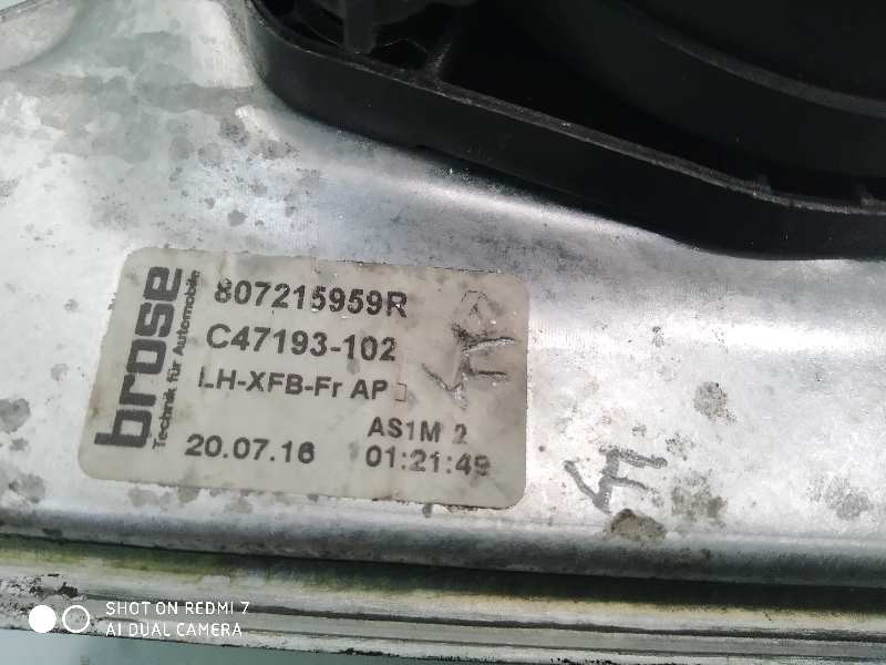 Recambio de elevalunas delantero izquierdo para renault megane iv berlina 5p bose-edition referencia OEM IAM 807215959R  
