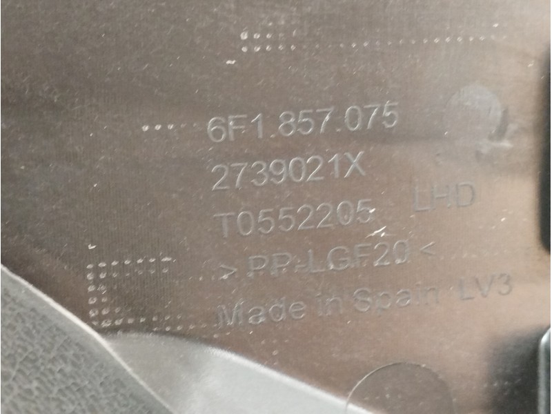 Recambio de kit airbag para seat arona xperience referencia OEM IAM 6F1857075 5QF959655 6F0880201