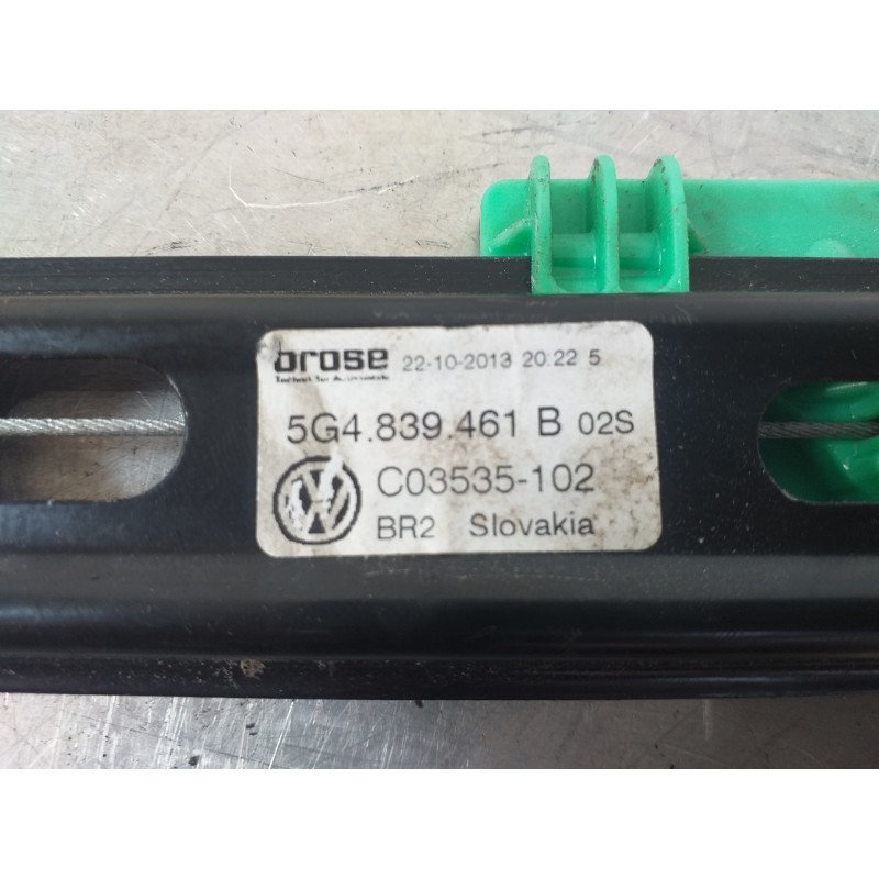 Recambio de elevalunas trasero izquierdo para volkswagen golf vii lim. gti ´´performance´´ bluemotion referencia OEM IAM 5G48394