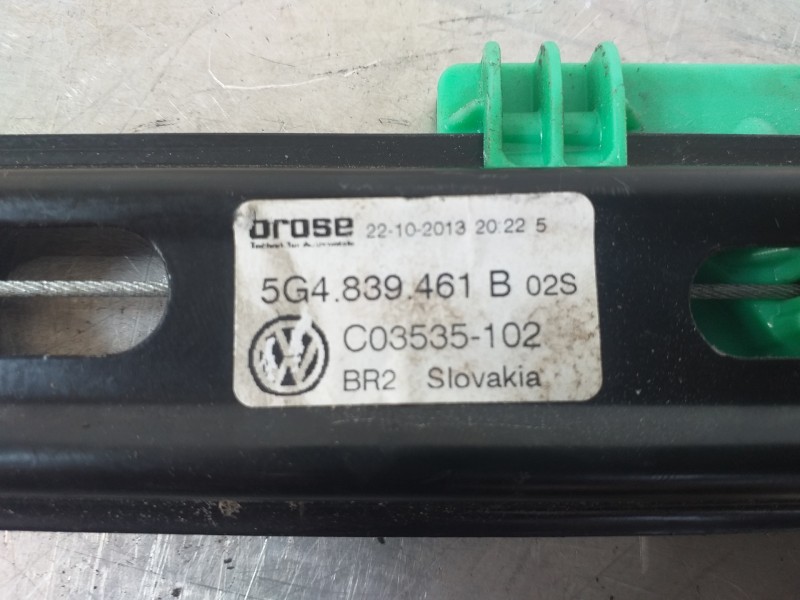 Recambio de elevalunas trasero izquierdo para volkswagen golf vii lim. gti ´´performance´´ bluemotion referencia OEM IAM 5G48394