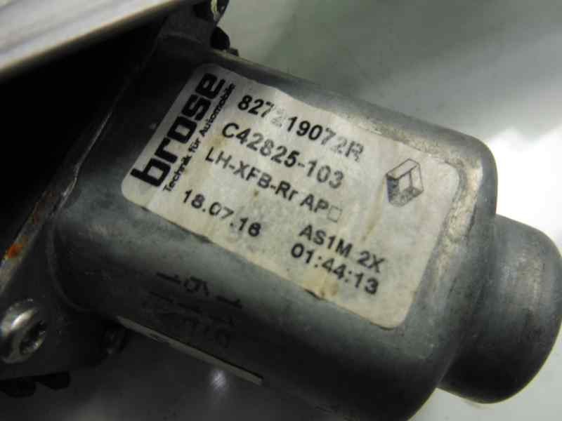 Recambio de elevalunas trasero izquierdo para renault megane iv berlina 5p bose-edition referencia OEM IAM 827219072R  