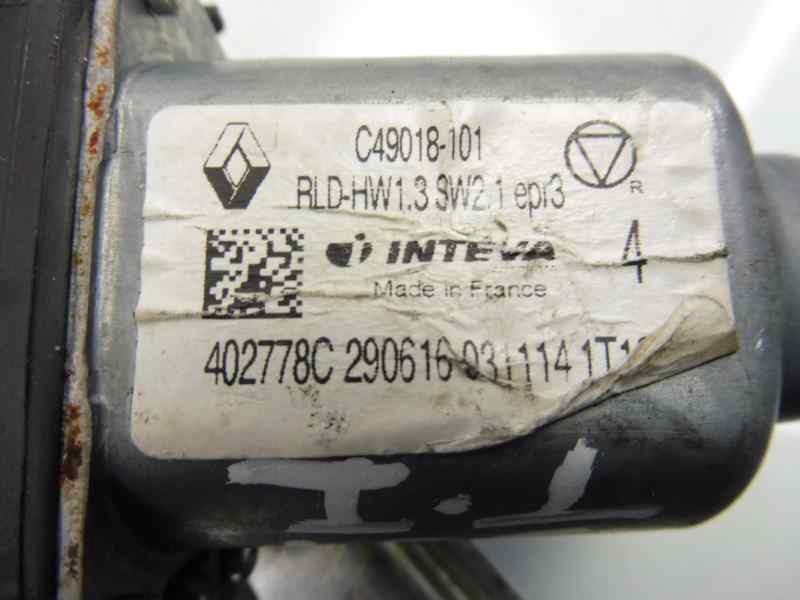 Recambio de elevalunas trasero izquierdo para renault megane iv berlina 5p bose-edition referencia OEM IAM 827219072R  