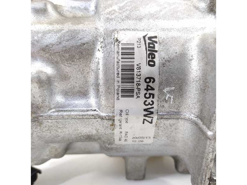 Recambio de compresor aire acondicionado para citroën c5 berlina audace referencia OEM IAM 6453WZ V813718 