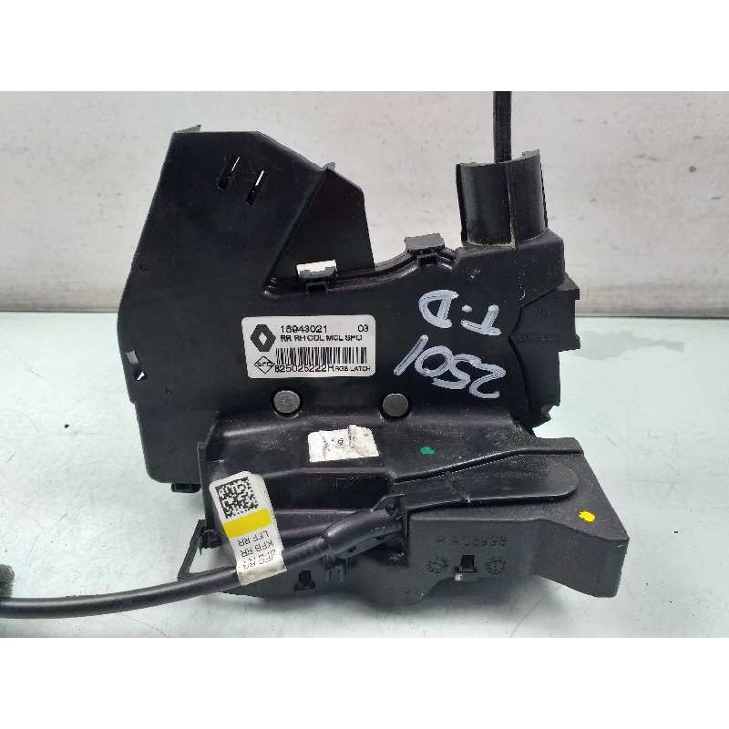 Recambio de cerradura puerta trasera derecha para renault megane iv berlina 5p bose-edition referencia OEM IAM 825025222R 169430