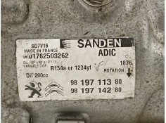 Recambio de compresor aire acondicionado para citroën jumper kombi 30 l1h1 blue-hdi 140 referencia OEM IAM 9819711380 9819714280 2