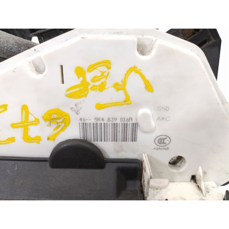 Recambio de cerradura puerta trasera derecha para volkswagen golf vii lim. gti ´´performance´´ bluemotion referencia OEM IAM 5K4