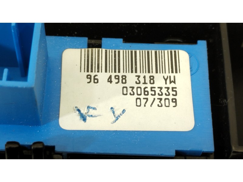 Recambio de mando climatizador para citroën c5 berlina audace referencia OEM IAM 96573328YW  