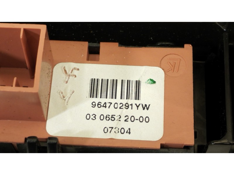 Recambio de mando climatizador para citroën c5 berlina audace referencia OEM IAM 96573328YW  