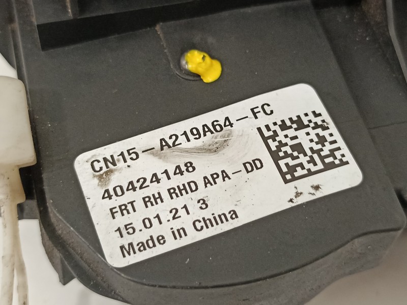 Recambio de cerradura puerta delantera derecha para ford ecosport titanium referencia OEM IAM CN15A219A64FC CN1A5421812CB 