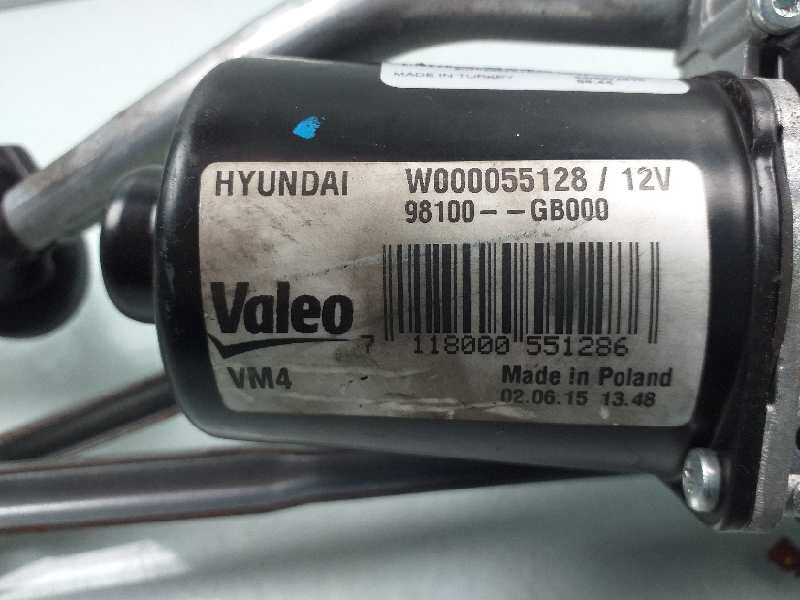 Recambio de motor limpia delantero para hyundai i20 25 aniversario referencia OEM IAM 98100GB000 98100C8000 