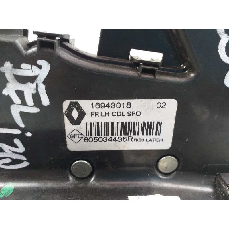 Recambio de cerradura puerta delantera izquierda para renault megane iv berlina 5p bose-edition referencia OEM IAM 805034436R 16