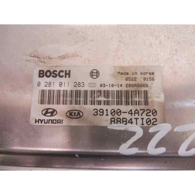 Recambio de centralita motor uce para kia sorento 2.5 crdi vgt ex1 referencia OEM IAM 391004A720  