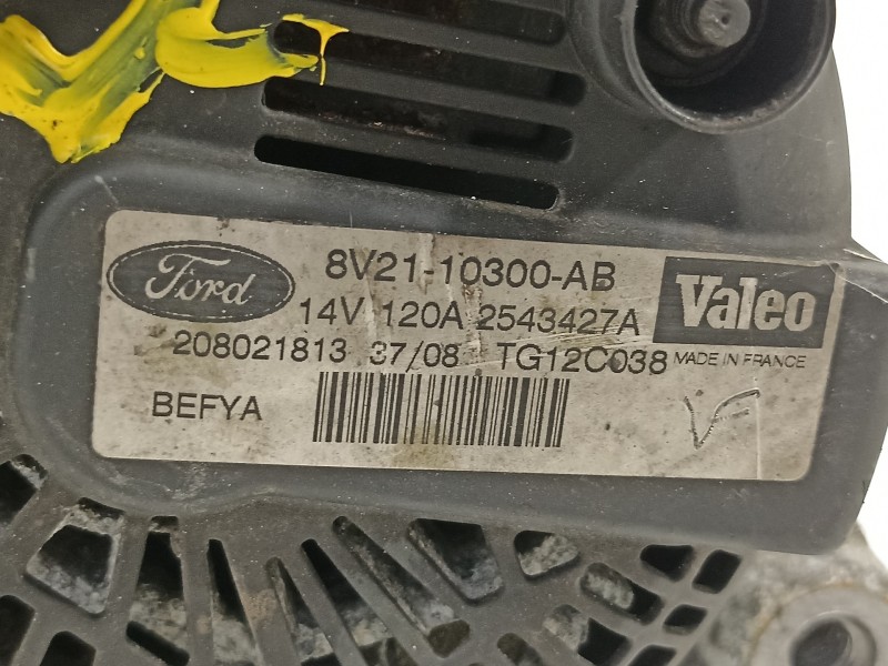 Recambio de alternador para ford fiesta (cb1) ghia referencia OEM IAM 8V2110300AB  