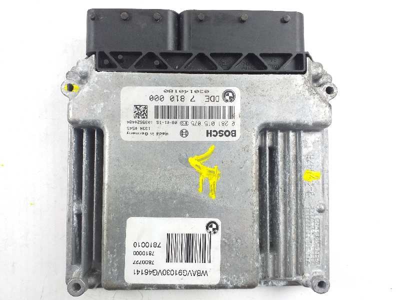 Recambio de centralita motor uce para bmw serie 3 berlina (e90) 320d referencia OEM IAM 7810000 0281015075 