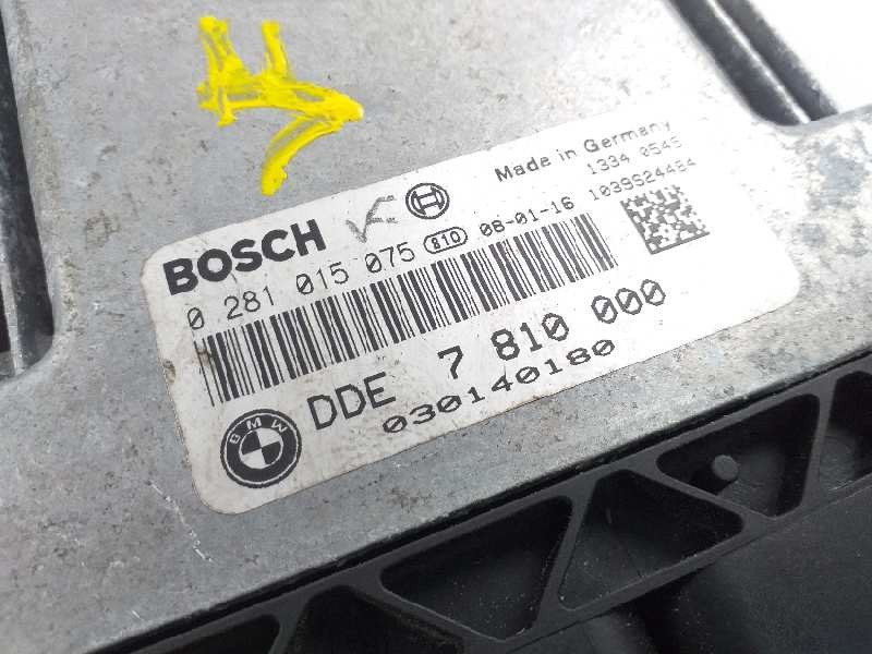 Recambio de centralita motor uce para bmw serie 3 berlina (e90) 320d referencia OEM IAM 7810000 0281015075 