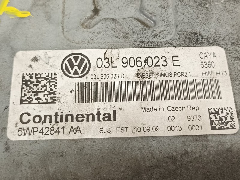 Recambio de centralita motor uce para volkswagen polo (6r1) advance referencia OEM IAM 03L906023E 5WP4281AA 