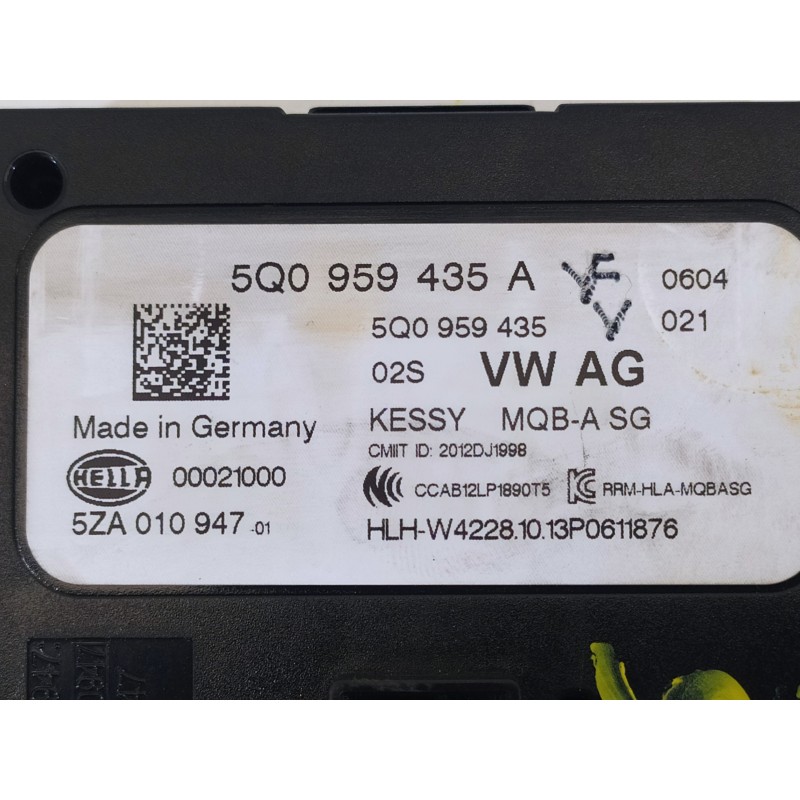 Recambio de modulo electronico para volkswagen golf vii lim. gti ´´performance´´ bluemotion referencia OEM IAM 5Q0959435 5Q09594