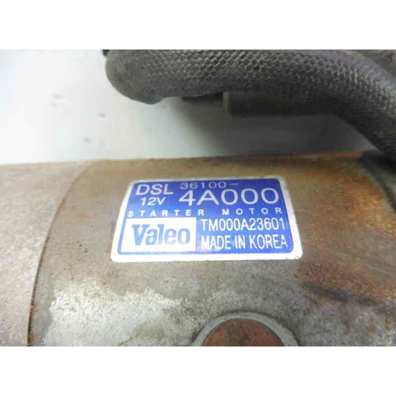 Recambio de motor arranque para kia sorento 2.5 crdi vgt ex1 referencia OEM IAM 361004A000 TM000A23601 