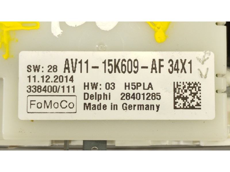 Recambio de luz interior para ford ecosport titanium referencia OEM IAM AV1115K609AF 28401285 