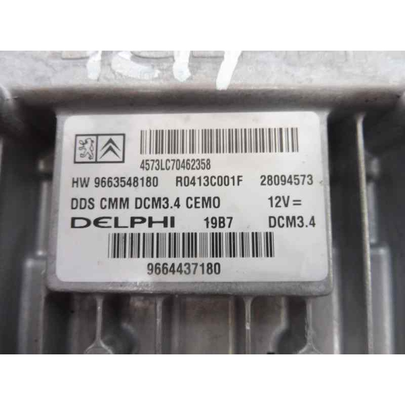 Recambio de centralita motor uce para citroën xsara berlina 1.6 16v satisfaction referencia OEM IAM 9651396380  